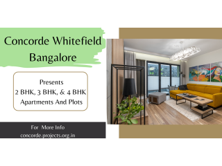 Concorde Whitefield - New Residential Projects in Bengaluru