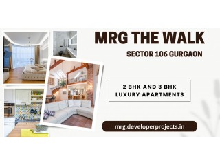 MRG The Walk Sector 106 Gurgaon -  Luxury Served Unlike Any Other