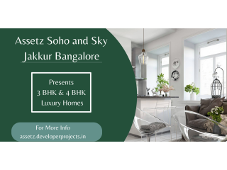 Assetz Soho and Sky - Ultra-Luxury Project In Bangalore