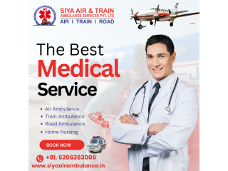 Siya Air Ambulance Service in Ranchi  Helpful To Relocate
