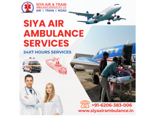 Siya Air Ambulance Service in Ranchi - You Can Shift Your Loved One with Punctual Service