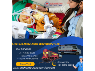 Ansh Train Ambulance Service in Chennai  With All Top-Class Medical Enhancements