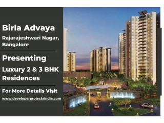 Birla Advaya - The Epitome of 2 & 3 BHK Luxury Residences in Bangalore