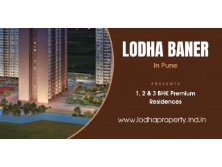 Lodha Baner Pune  1/2/3 BHK Apartments by Lodha