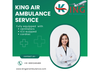 Get a Safe Patient Transportation Air Ambulance Service in Vijayawada by King