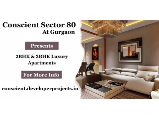 Conscient Sector 80 In Gurgaon - Spacious Apartments